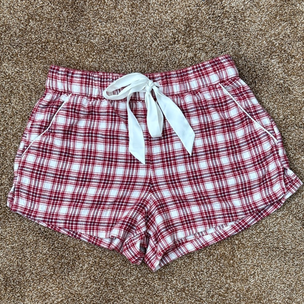 A&F Flannel Sleep shorts
